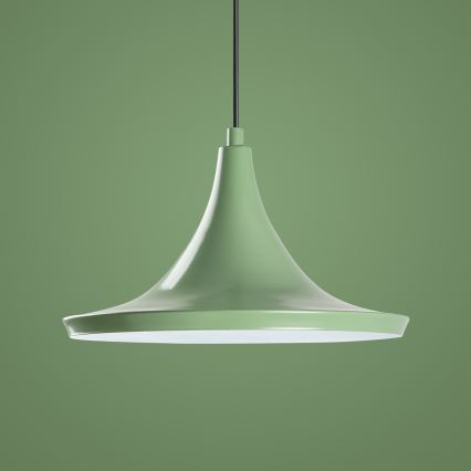 Csillár zsinóron TOM 1xE27/40W/230V zöld