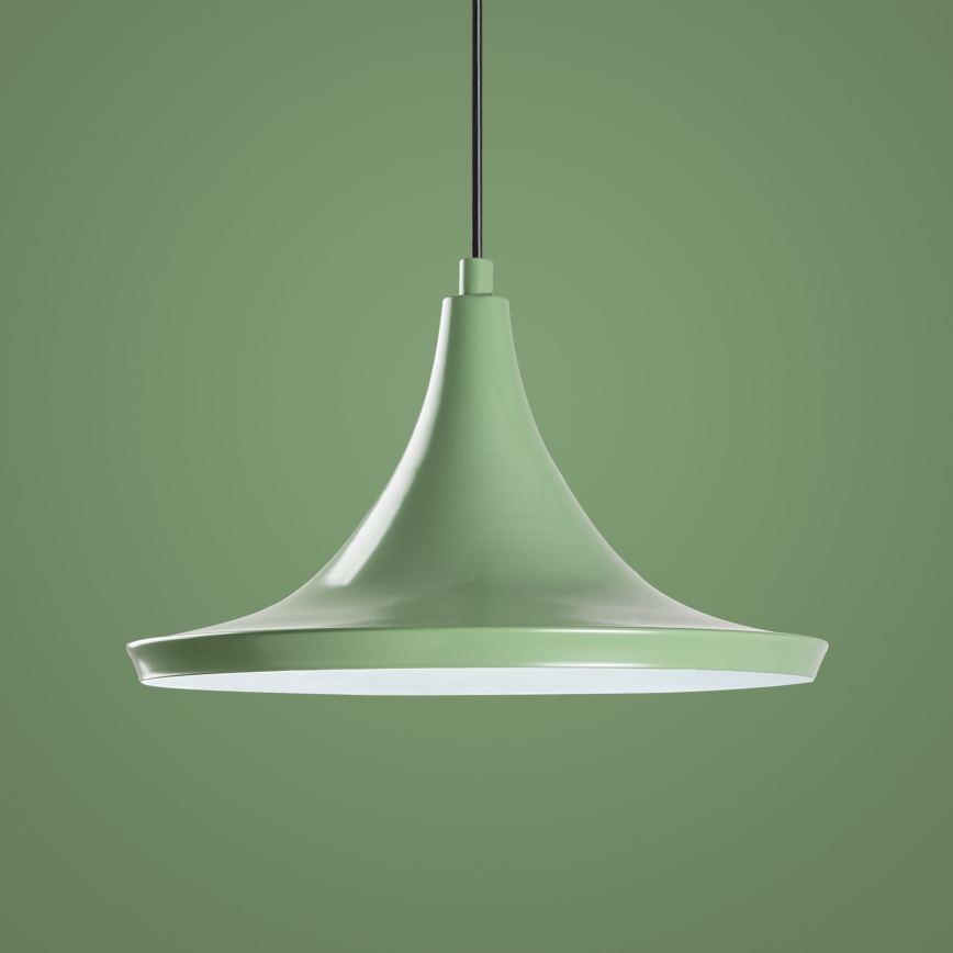 Csillár zsinóron TOM 1xE27/40W/230V zöld