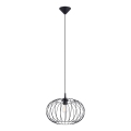 Csillár zsinóron TSUNO 1xE27/15W/230V fekete