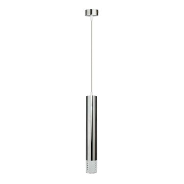 Csillár zsinóron TUBI 1xGU10/8W/230V fényezett króm