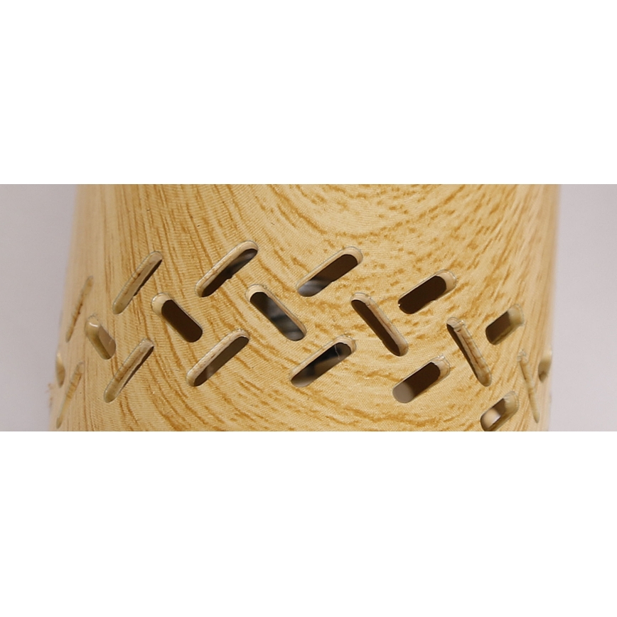 Csillár zsinóron TUBO 3xGU10/25W/230V fa