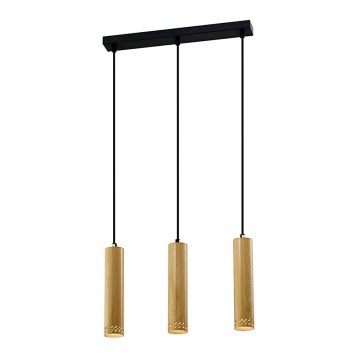 Csillár zsinóron TUBO 3xGU10/25W/230V