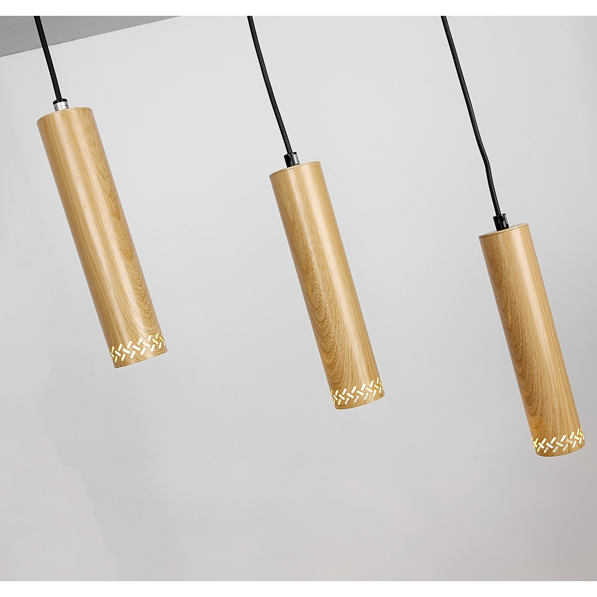 Csillár zsinóron TUBO 3xGU10/25W/230V