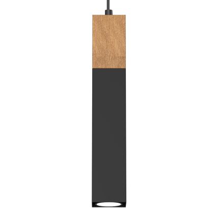 Csillár zsinóron TULUM 3xGU10/60W/230V fekete