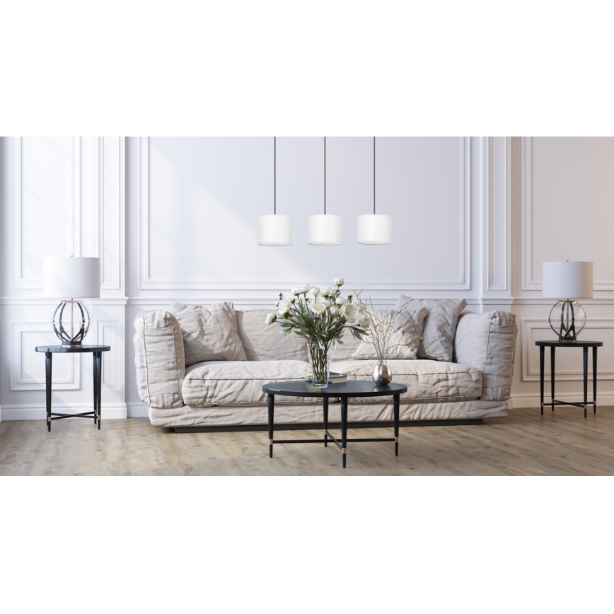 Csillár zsinóron TUZ 3xE27/60W/230V