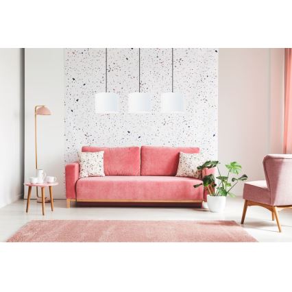 Csillár zsinóron TUZ 3xE27/60W/230V