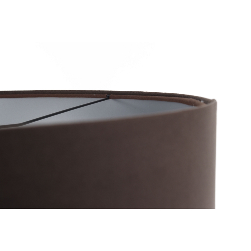 Csillár zsinóron TWIST 1xE27/60W/230V barna/ezüst