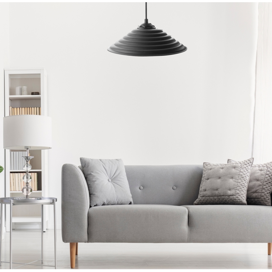 Csillár zsinóron UFO 1xE27/60W/230V