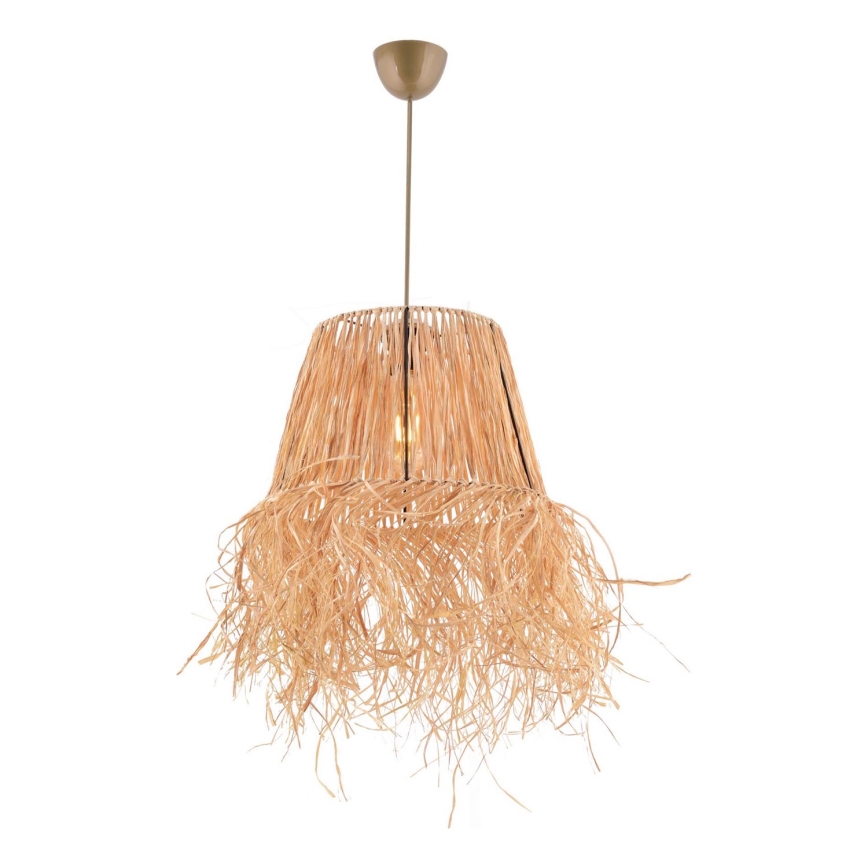 Csillár zsinóron VALANCE 1xE27/40W/230V barna