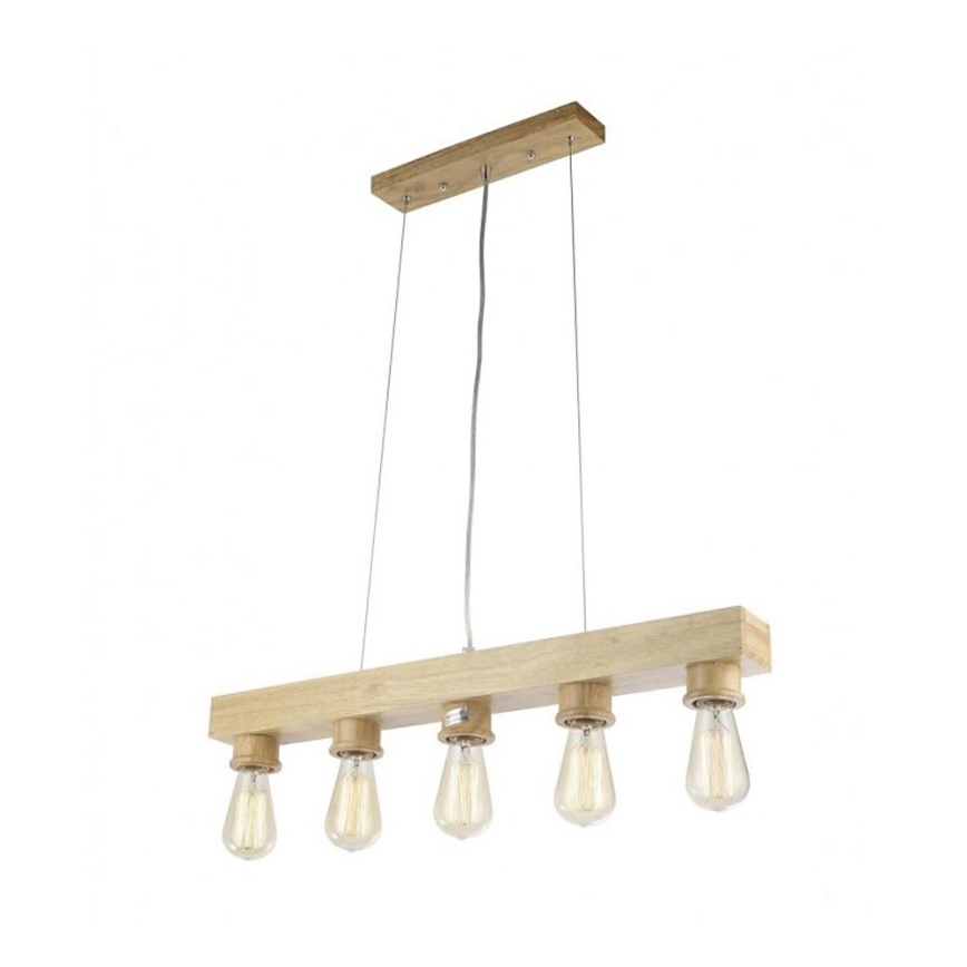 Csillár zsinóron VELO 5xE27/60W/230V