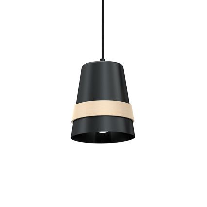 Csillár zsinóron VENEZIA 3xE27/60W/230V fekete