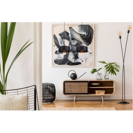 Csillár zsinóron VEST 2xE27/60W/230V