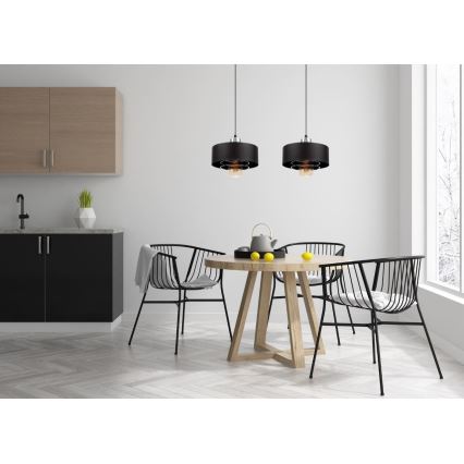 Csillár zsinóron VEST 2xE27/60W/230V