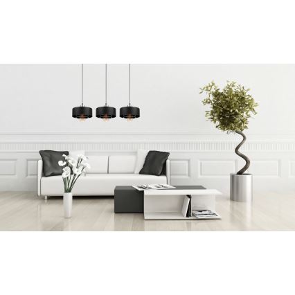 Csillár zsinóron VEST 3xE27/60W/230V