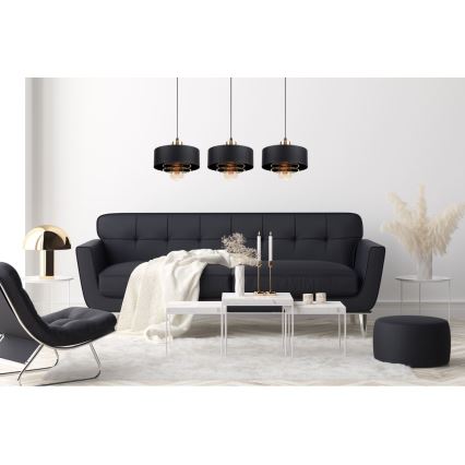 Csillár zsinóron VEST 3xE27/60W/230V