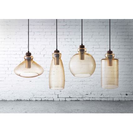 Csillár zsinóron VETRO 1xE27/60W/230V