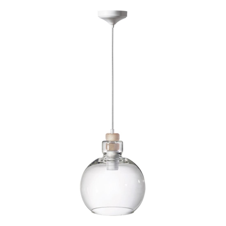 Csillár zsinóron VETRO 1xE27/60W/230V