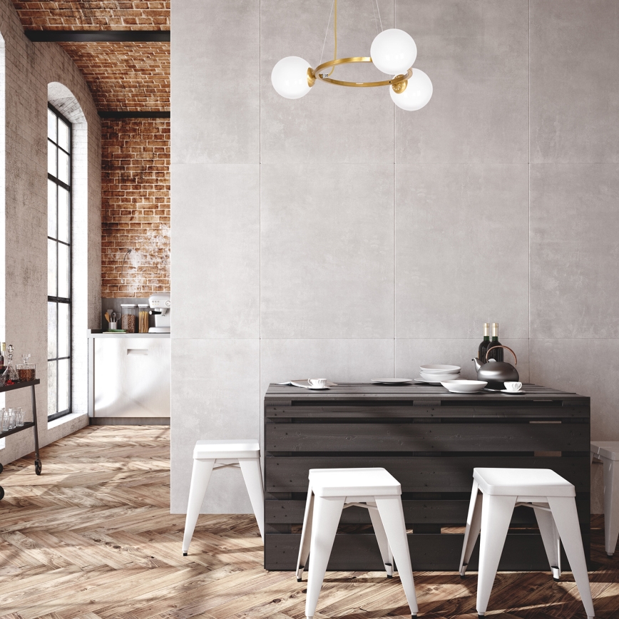 Csillár zsinóron VIENNA 3xE14/40W/230V arany