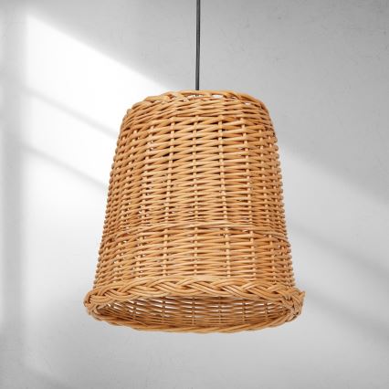 Csillár zsinóron VIMINI 1xE27/40W/230V rattan