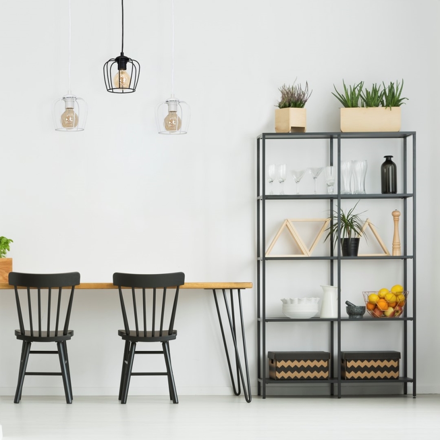 Csillár zsinóron VINTAGE 3xE27/60W/230V