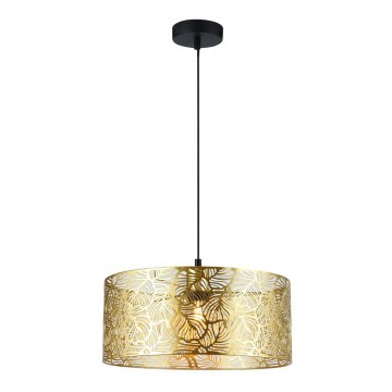 Csillár zsinóron VIRÁG 1xE27/15W/230V arany