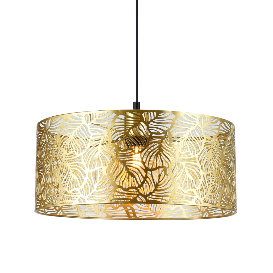 Csillár zsinóron VIRÁG 1xE27/15W/230V arany