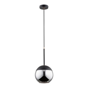 Csillár zsinóron VOLDA 1xE27/60W/230V fekete