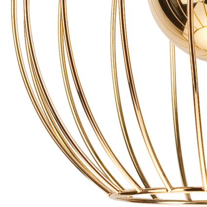 Csillár zsinóron ZOYA 1xE27/60W/230V arany