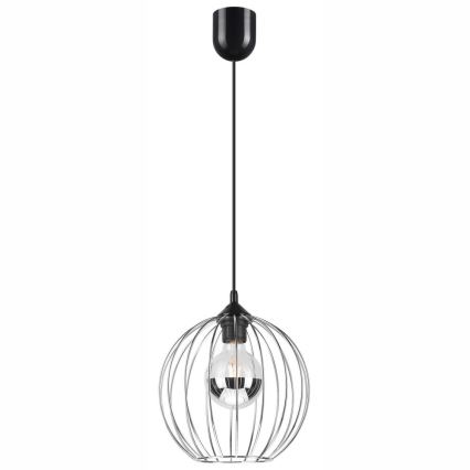 Csillár zsinóron ZOYA 1xE27/60W/230V fényes króm