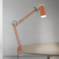 Csíptetős asztali lámpa GILI 1xE27/40W/230V téglaszínű