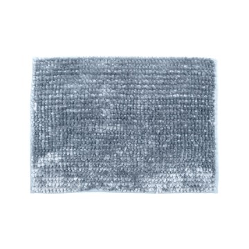 Csúszásmentes fürdőszobai szőnyeg CHENILLE 50x80 cm szürke