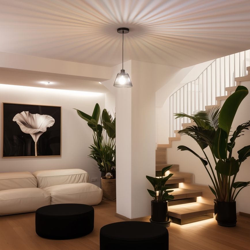 CURITIBA univerzális búra, Ø 21 cm, fekete