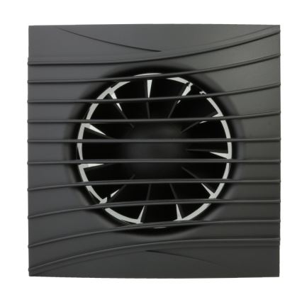 Dalap 41095ZW - Axiális ventilátor időzítővel és páratartalom-érzékelővel 100 DARK ZW 8,4W/230V