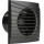 Dalap 41096ZW - Axiális ventilátor időzítővel 125 DARK ZW 10W/230V