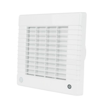 Dalap 41104 - Axiális ventilátor automatikus zsaluval 100 LV 12 18W/12V