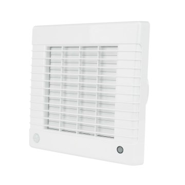 Dalap 41117 - Axiális ventilátor automatikus lamellás záróelemmel 125 LV 12 22W/12V