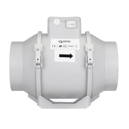 Dalap 8207 - AP PROFI 125 axiális ventilátor, 29 W/230 V
