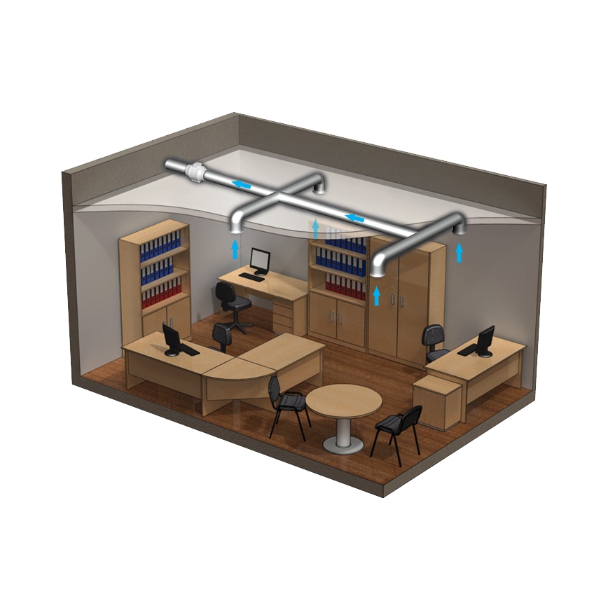 Dalap 8207 - AP PROFI 125 axiális ventilátor, 29 W/230 V