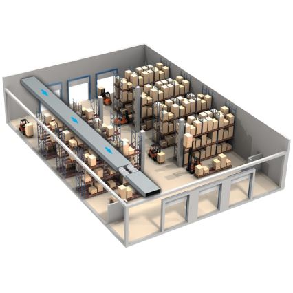 Dalap 8207 - AP PROFI 125 axiális ventilátor, 29 W/230 V