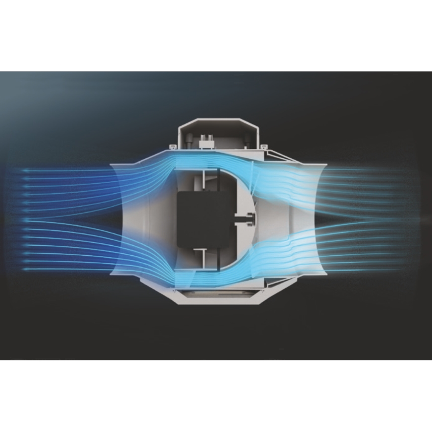 Dalap 8207 - AP PROFI 125 axiális ventilátor, 29 W/230 V