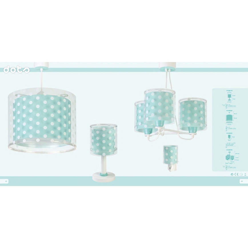 Dalber 41005H - LED Kis Konnektoros lámpa DOTS 1xE14/0,5W/230V