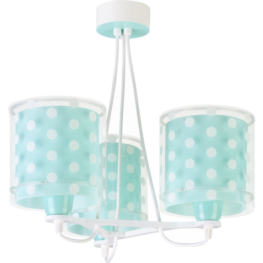 Dalber 41007H - Gyrerek csillár DOTS 3xE27/60W/230V