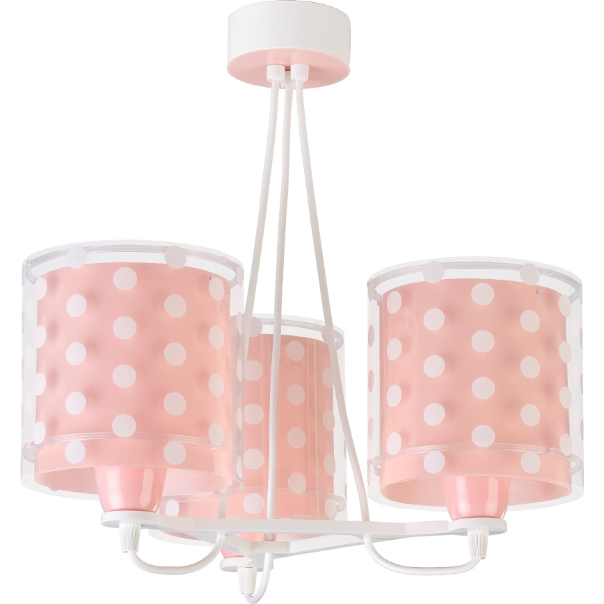 Dalber 41007S - Gyrerek csillár DOTS 3xE27/60W/230V