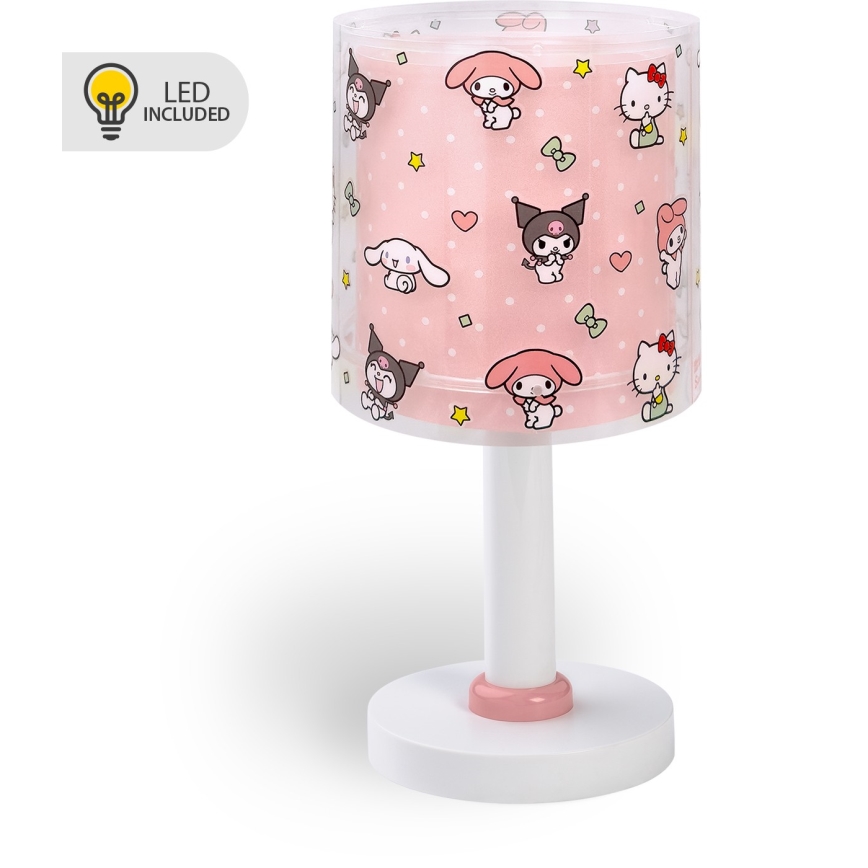 Dalber 41251 - LED gyereklámpa HELLO KITTY&FRIENDS 1xG4/4W/230V rózsaszín