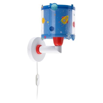 Dalber 41349 - PLANETS gyerekszobai fali lámpa 1xE27/15W/230V