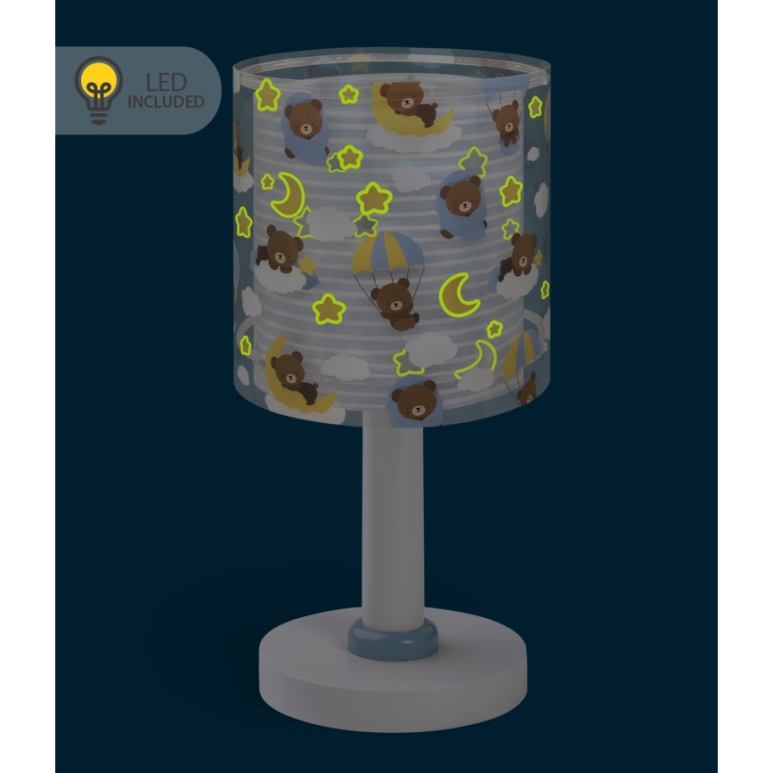 Dalber 41571T - LED gyereklámpa BABY TEDDY 1xG4/4W/230V kék