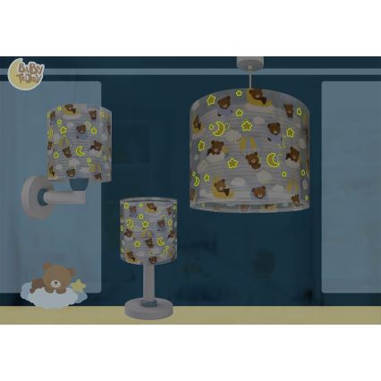 Dalber 41571T - LED gyereklámpa BABY TEDDY 1xG4/4W/230V kék