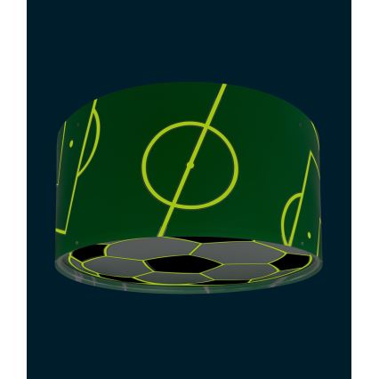 Dalber 41736 - Gyerek mennyezeti lámpa FOOTBALL 2xE27/15W/230V