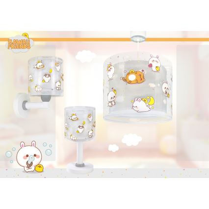 Dalber 41762E - Gyerek csillár KAWAII FRIENDS 1xE27/15W/230V szürke