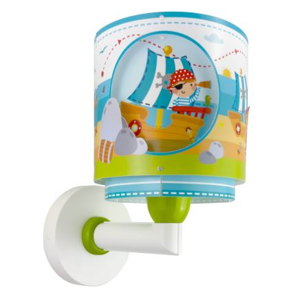 Dalber 60659 - Gyermek fali lámpa PIRATE ISLAND 1xE27/15W/230V